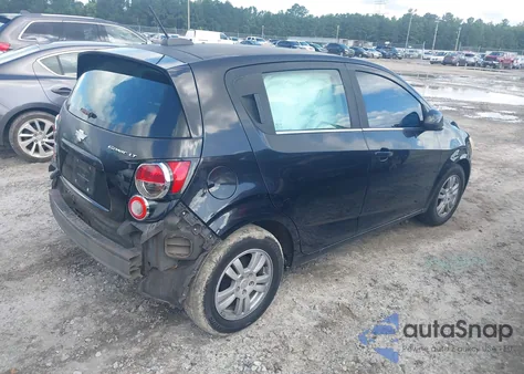 2015 Chevrolet Sonic Lt Auto z USA, uszkodzony, nr VIN 1G1JC6SH3F4107801